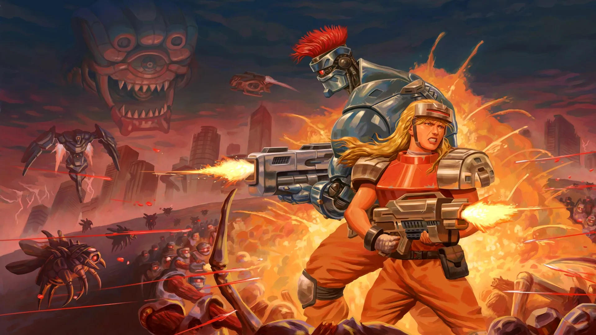 Blazing Chrome — трейлер