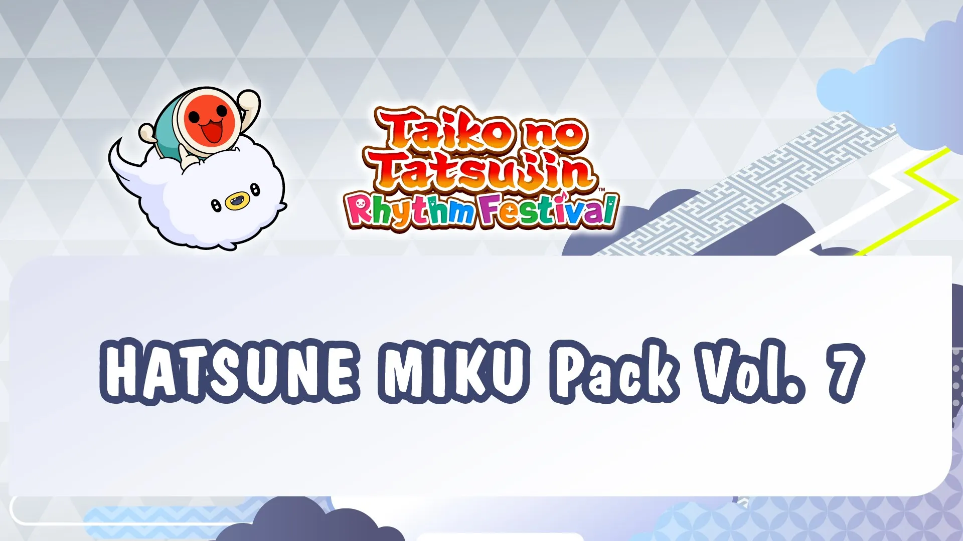 Taiko no Tatsujin: Rhythm Festival - HATSUNE MIKU Pack Vol. 7