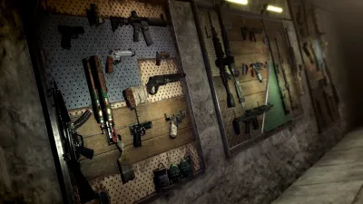 Rust Console Edition X|S - Weapon Racks — скриншот 1