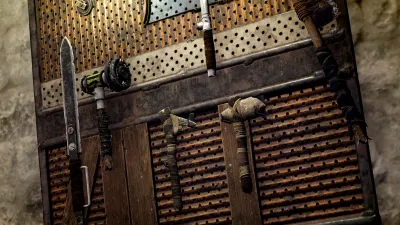 Rust Console Edition X|S - Weapon Racks — скриншот 3