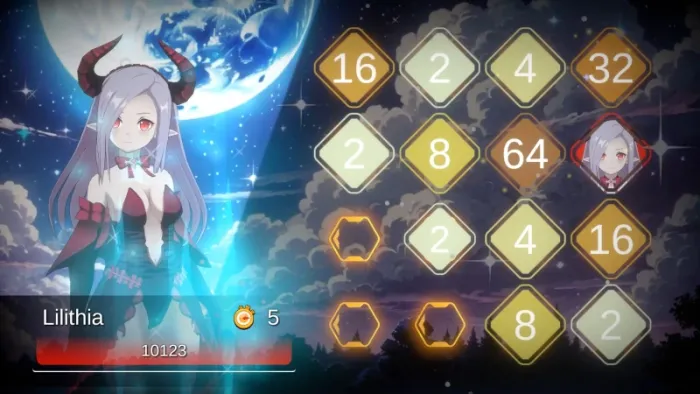 Battle Puzzle 2048 - Maidens of Steel — скриншот 4
