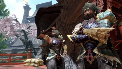 Многослойные доспехи для охотника «Уцуси» — скриншот 7