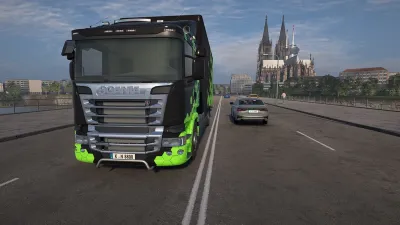 ON THE ROAD - The Truck Simulator — скриншот 1