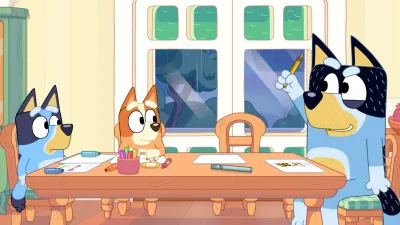 Bluey's Quest for the Gold Pen — скриншот 1