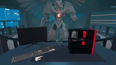 PC Building Simulator AORUS Workshop — скриншот 1