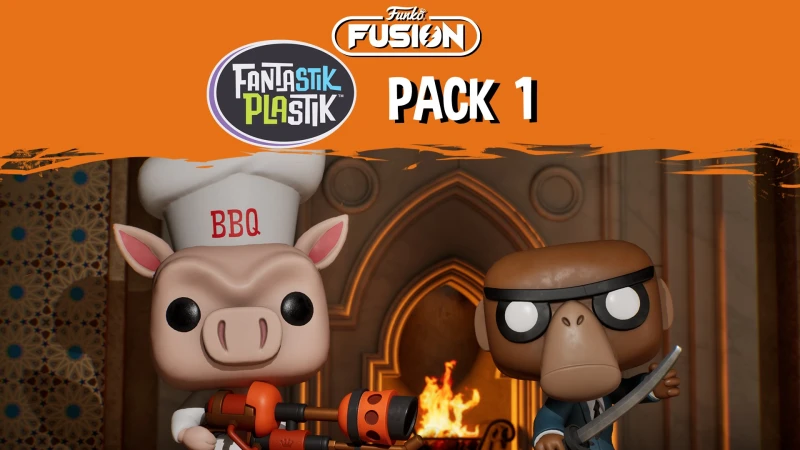 Funko Fusion - Fantastik Plastik Pack 1 - Monkey Assassin and Sam
