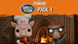 Funko Fusion - Fantastik Plastik Pack 1 - Monkey Assassin and Sam