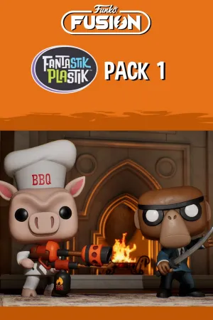 Funko Fusion - Fantastik Plastik Pack 1 - Monkey Assassin and Sam
