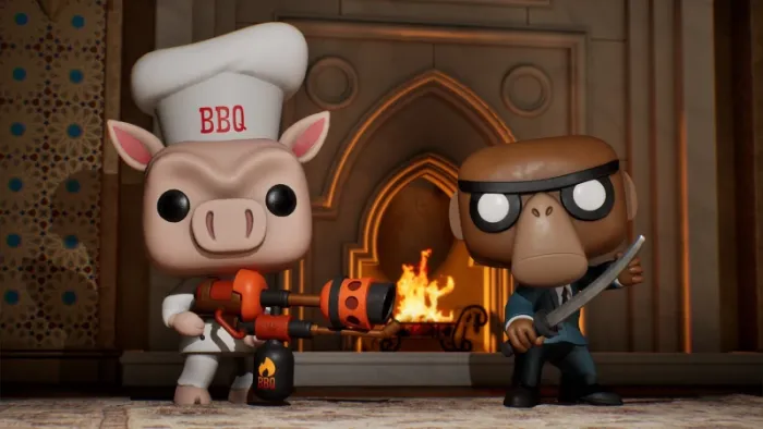 Funko Fusion - Fantastik Plastik Pack 1 - Monkey Assassin and Sam — скриншот 1