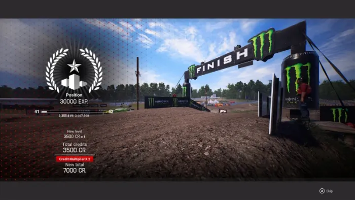 MXGP 2021 - Credits Multiplier - Xbox Series X|S — скриншот 3