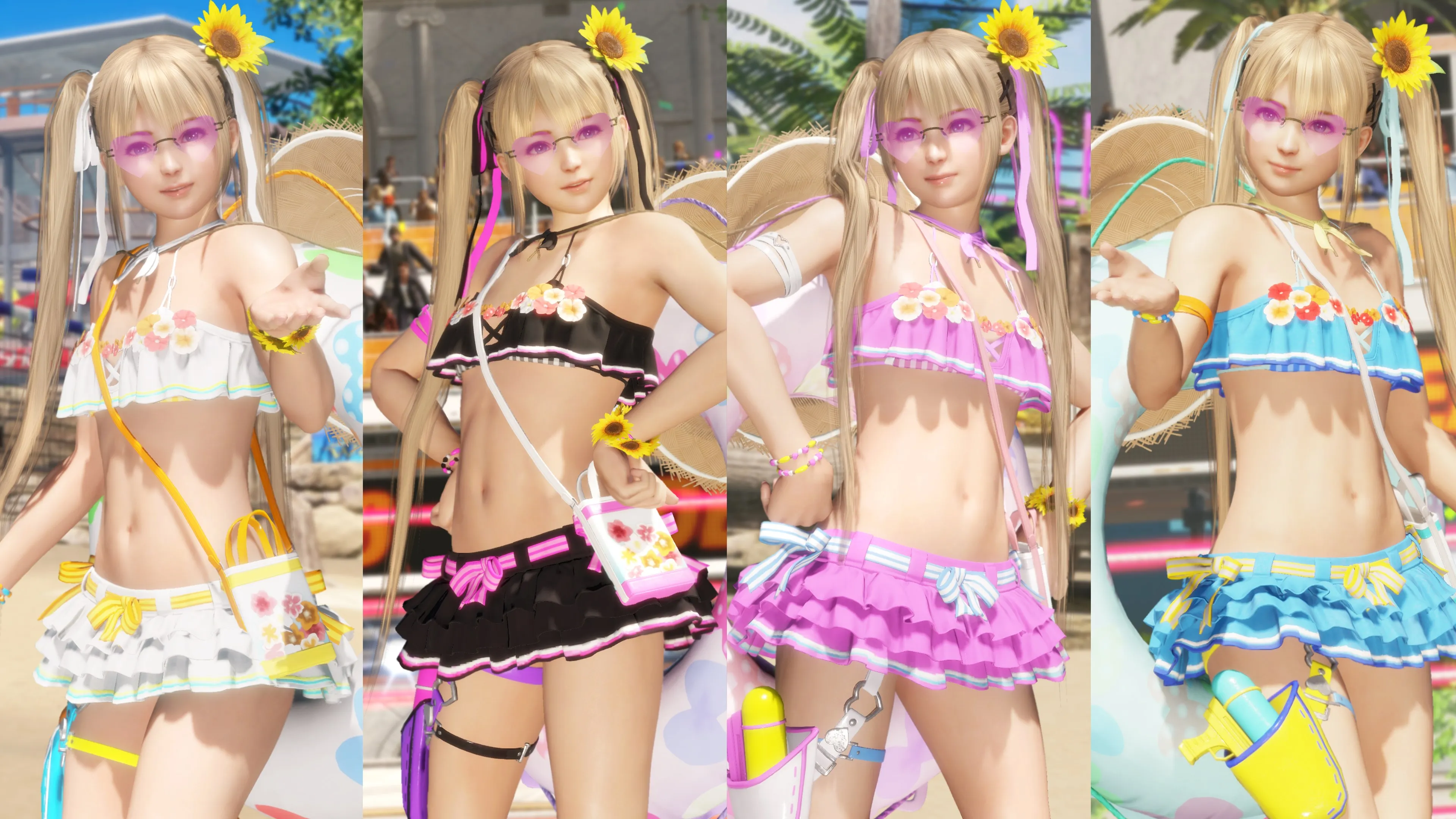 DOA6LR Набор для Мари Роуз «Опасный подсолнух»