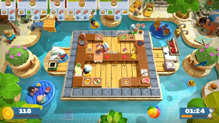 Overcooked! 2 - Surf 'n' Turf — скриншот 3