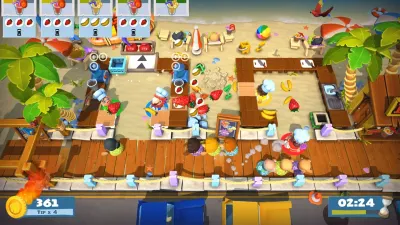 Overcooked! 2 - Surf 'n' Turf — скриншот 5