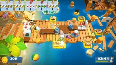 Overcooked! 2 - Surf 'n' Turf — скриншот 6