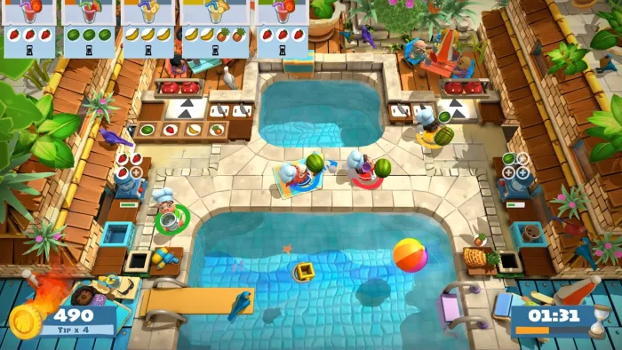 Overcooked! 2 - Surf 'n' Turf — скриншот 7