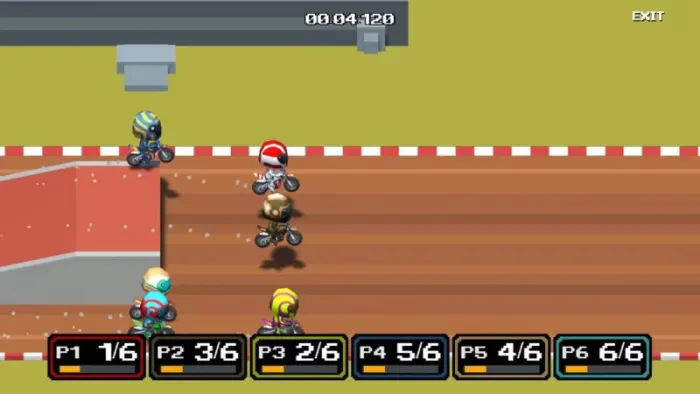 Dirt Bike Retro — скриншот 3