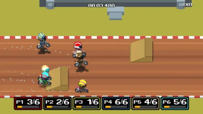 Dirt Bike Retro — скриншот 4