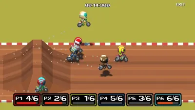Dirt Bike Retro — скриншот 5