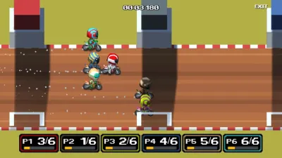 Dirt Bike Retro — скриншот 6