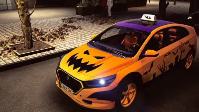 Taxi Life - Halloween Cosmetic Pack — скриншот 2