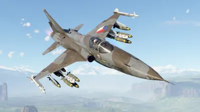 War Thunder - Набор Northrop NF-5A — скриншот 2