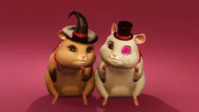 Hamster Playground - Magicians Skin Pack — скриншот 1