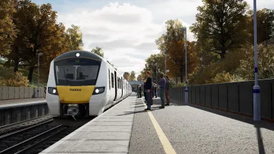 Train Sim World® 4 Compatible: Thameslink BR Class 700/0 EMU — скриншот 6