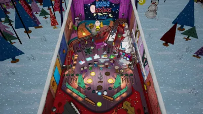 Pinball FX - A Charlie Brown Christmas™ Pinball — скриншот 1