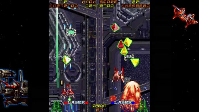 Layer Section™ & Galactic Attack™ S-Tribute — скриншот 4