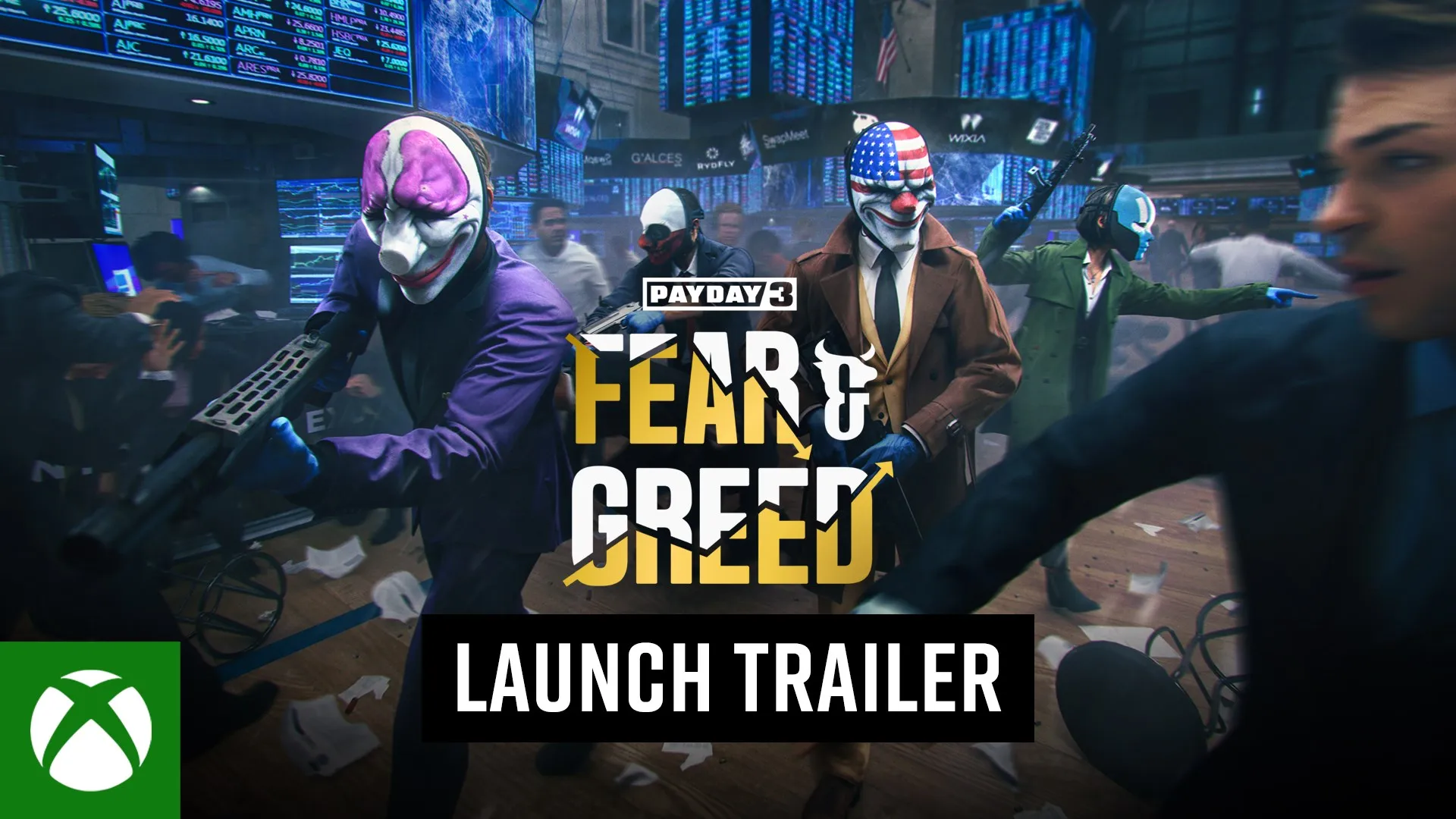PAYDAY 3: Chapter 4 - Fear & Greed — трейлер