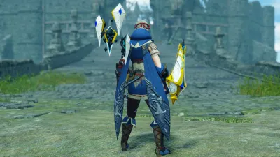 Многослойное оружие охотника «Затерянный код: Нир» (копьепушка) — скриншот 2