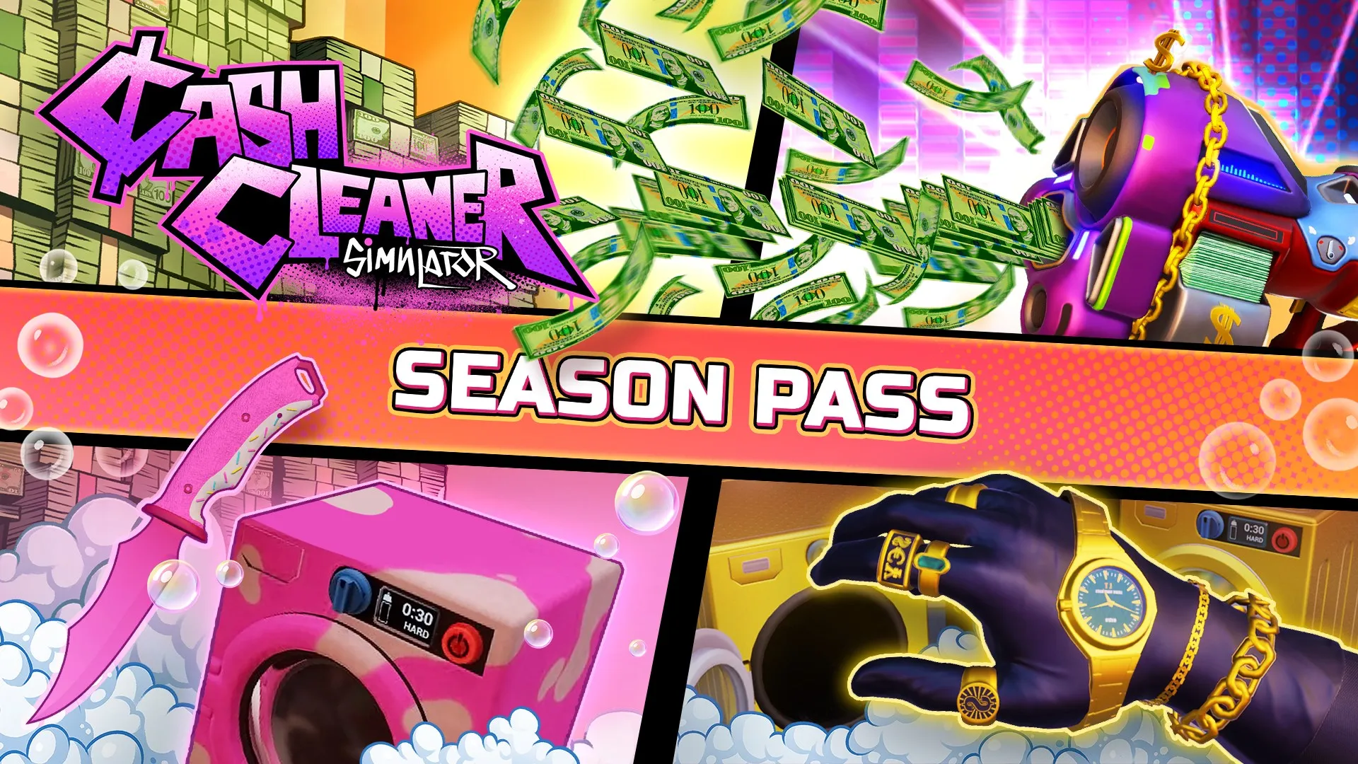 Cash Cleaner Simulator: Season Pass