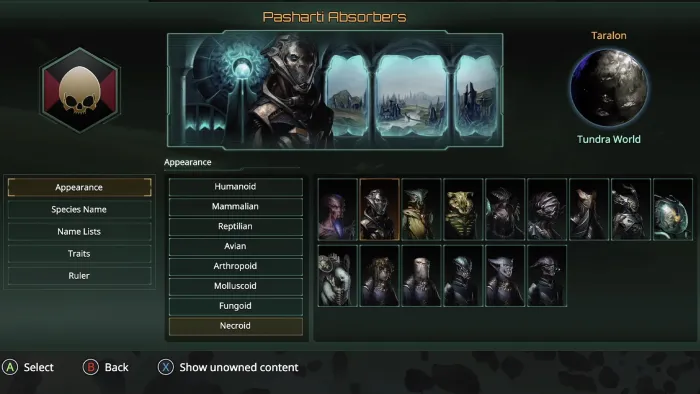 Stellaris: Necroids Species Pack — скриншот 3