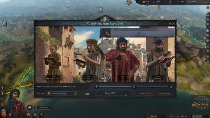 Crusader Kings III: Wandering Nobles — скриншот 3