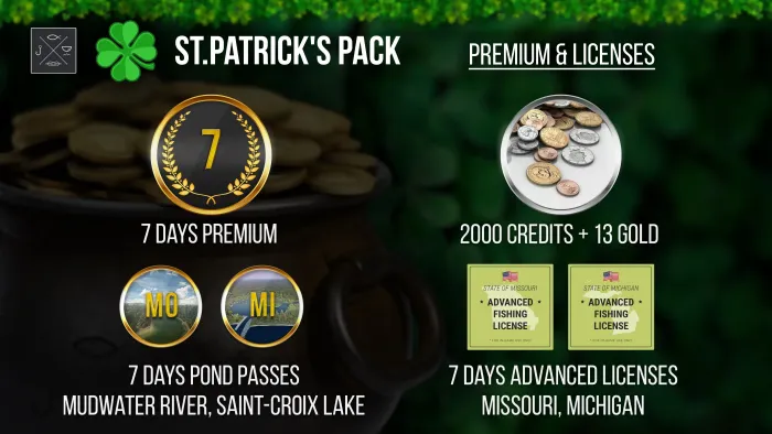 Fishing Planet: Saint Patrick’s Pack — скриншот 3