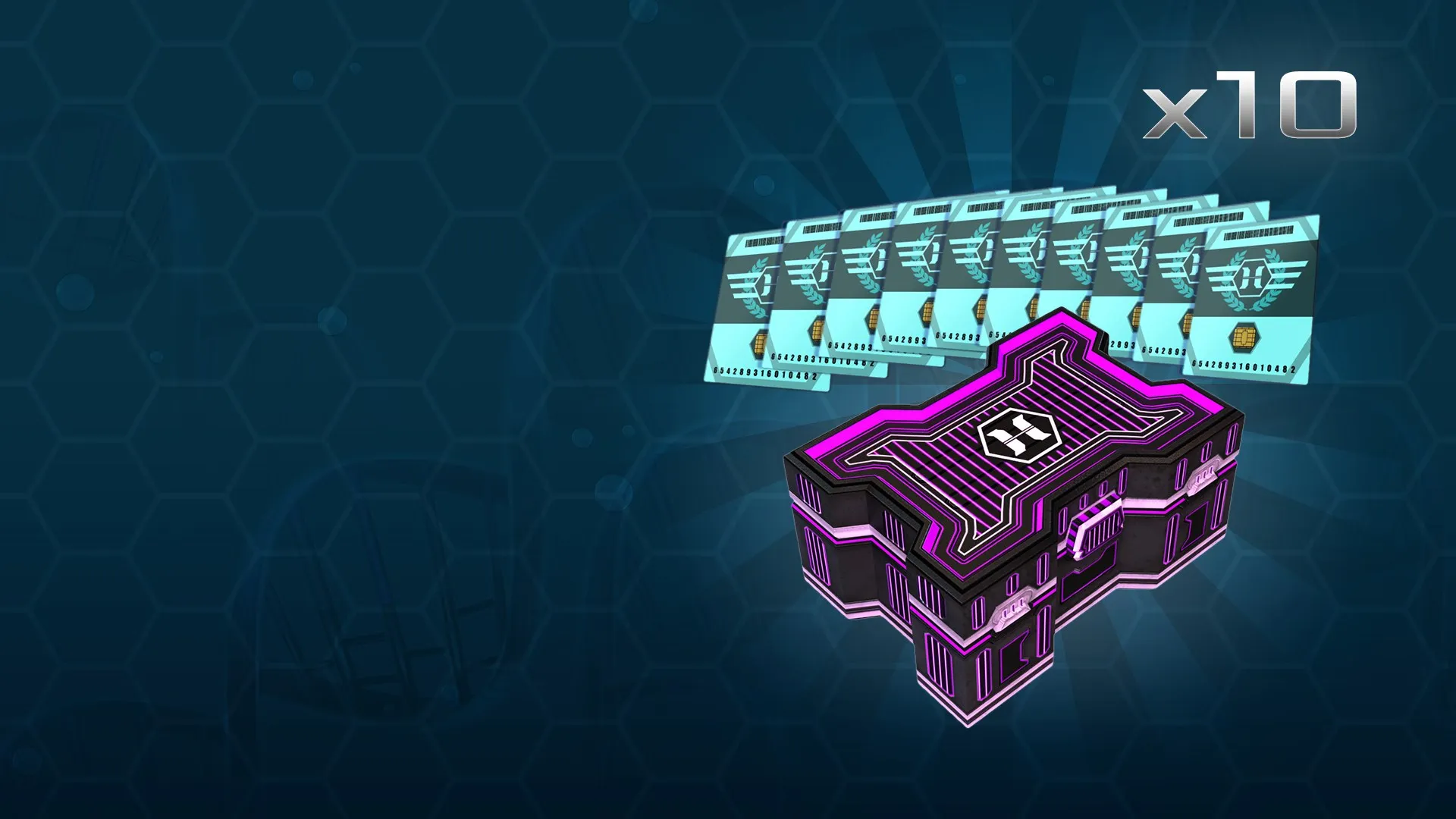 Ящик с оружием Horzine | тип 11: серебр. набор