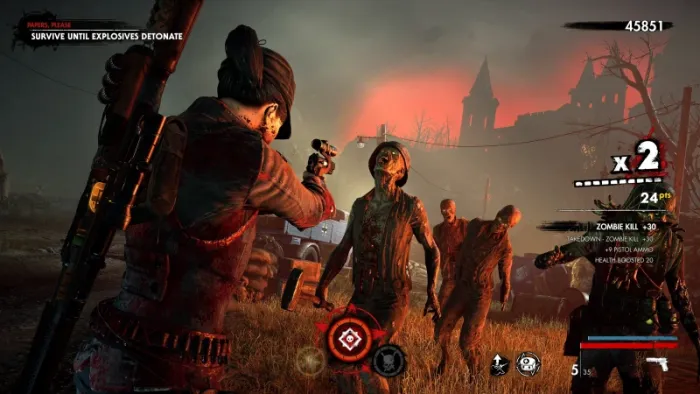 Zombie Army 4: Mission 8 - Abaddon Asylum — скриншот 5