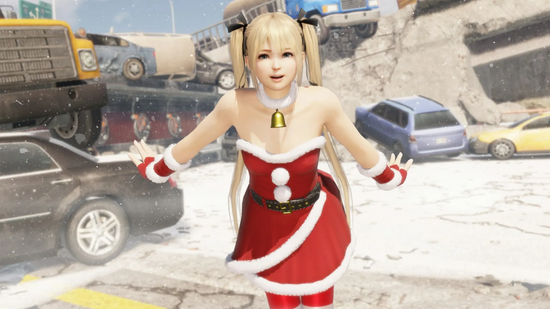 [Revival] DOA6 Костюм помощницы Санты — Мари Роуз