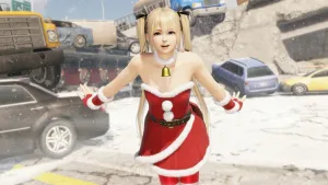 [Revival] DOA6 Костюм помощницы Санты — Мари Роуз