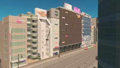 Cities: Skylines - Content Creator Pack: Shops of Shibuya — скриншот 5