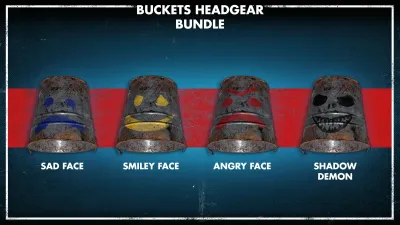 Zombie Army 4: Buckets Headgear Bundle — скриншот 1