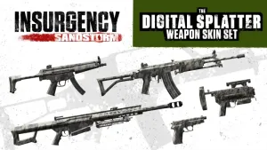 Insurgency: Sandstorm - Digital Splatter Weapon Skin Set
