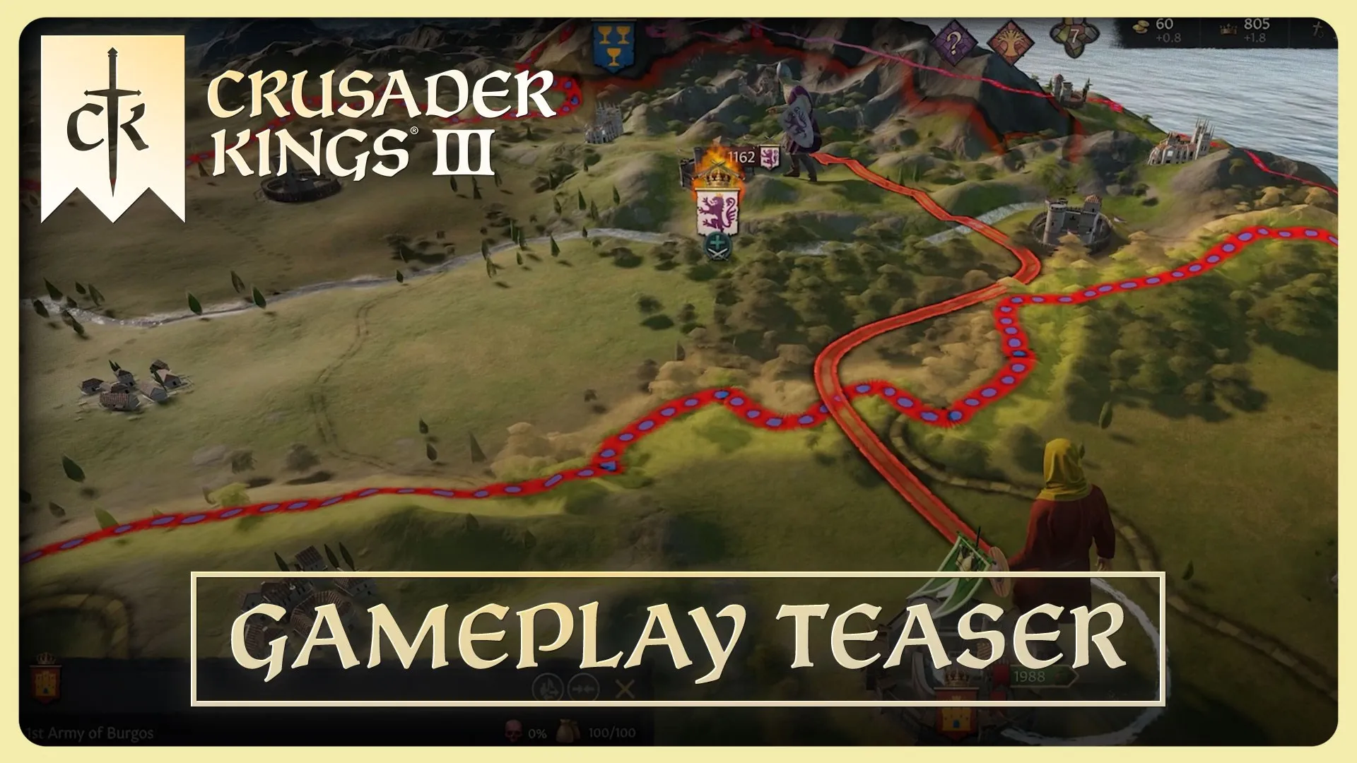 Crusader Kings III — трейлер