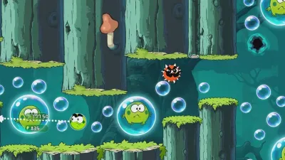 Balloball - Ribbit & Rescue — скриншот 1