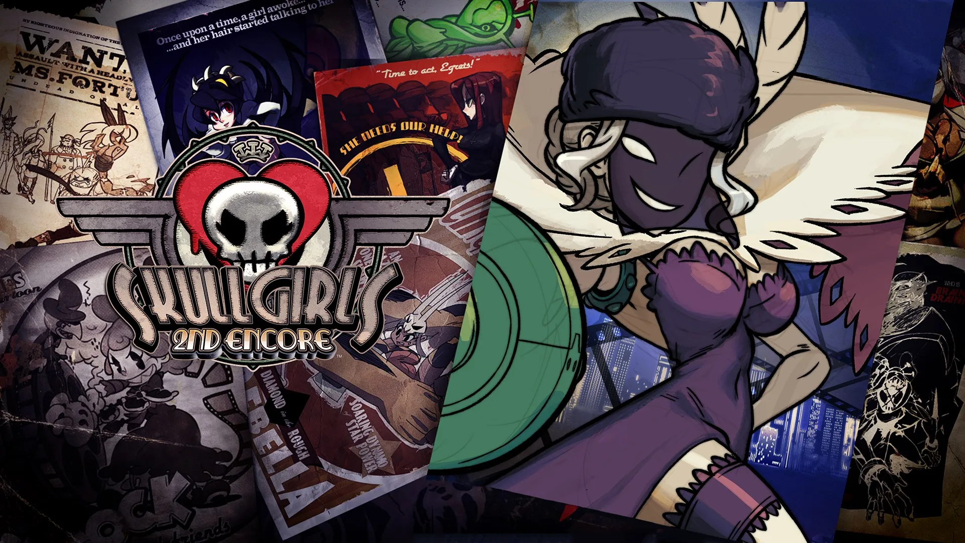 Skullgirls: Black Dahlia — трейлер