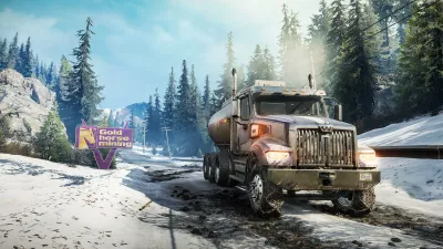 SnowRunner – Western Star 49X — скриншот 1