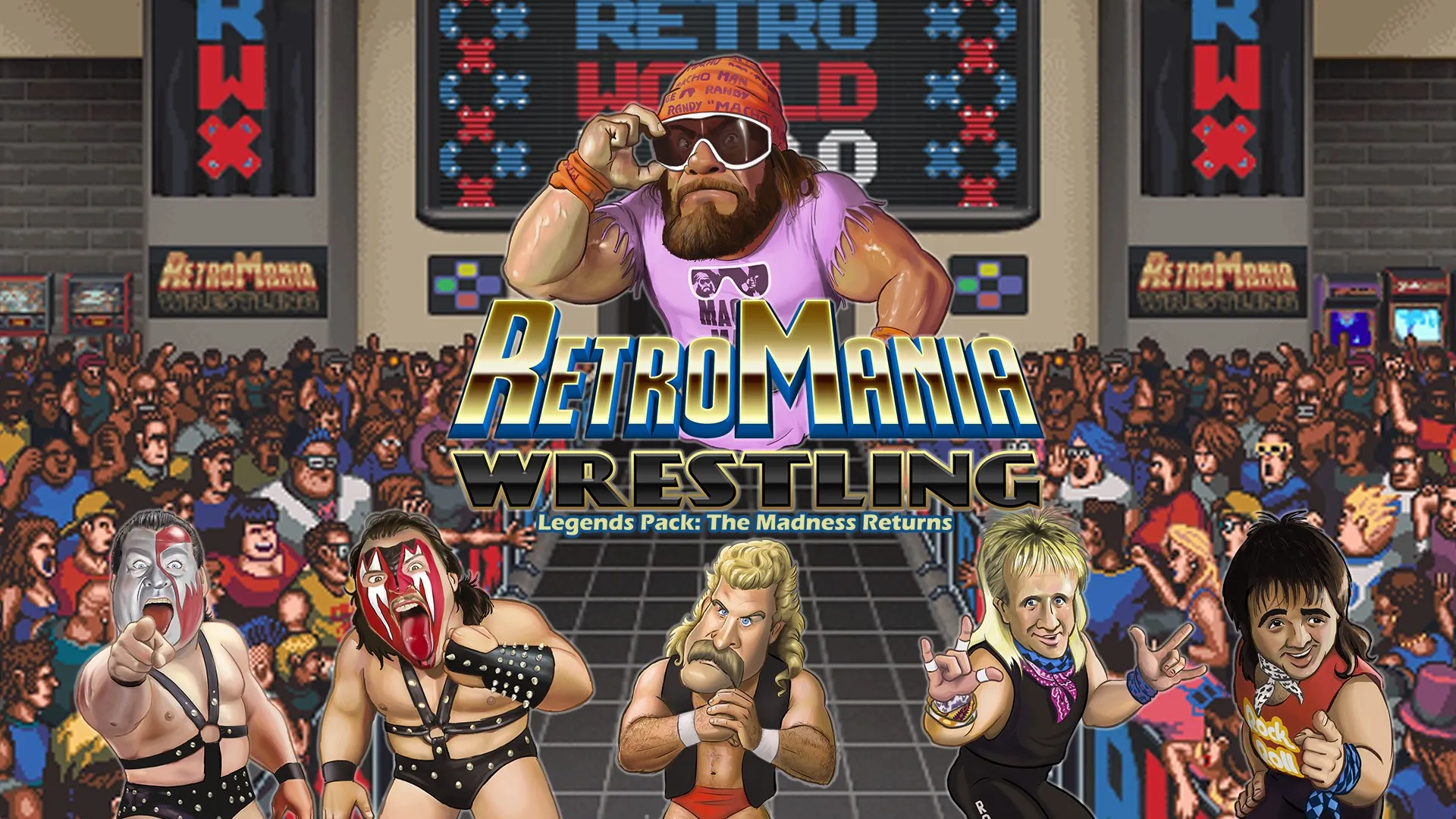 RetroMania Wrestling - Legends Pack: The Madness Returns