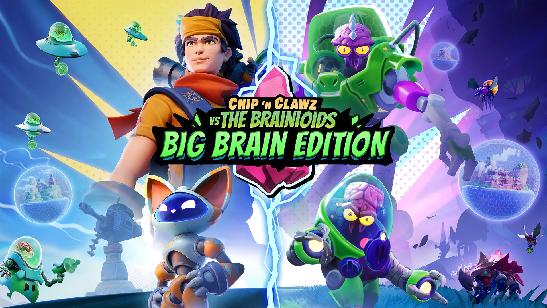Chip ‘n Clawz vs. The Brainioids - Big Brain Edition