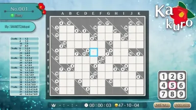 Puzzle by Nikoli W Kakuro — скриншот 2