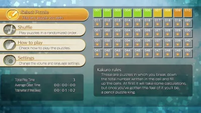 Puzzle by Nikoli W Kakuro — скриншот 5